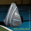 image:imageFranklin Sports Pickleball Bags  Sling Bag Backpack for Gear  Equipment  Men  Women  Holds Paddles Balls  AccessoriesGrayBlue