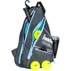 image:imageFranklin Sports Pickleball Bags  Sling Bag Backpack for Gear  Equipment  Men  Women  Holds Paddles Balls  AccessoriesGrayBlue