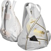 image:imageFranklin Sports Pickleball Bags  Sling Bag Backpack for Gear  Equipment  Men  Women  Holds Paddles Balls  AccessoriesWhiteGold