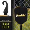 image:imageFranklin Sports Pickleball Paddle Cover  Protective Padded Cover with Fence Hook  Universal Size Paddle CaseBlackGold