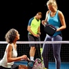 image:imageFranklin Sports Pickleball Paddle Cover  Protective Padded Cover with Fence Hook  Universal Size Paddle CaseBlackPink