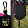 image:imageFranklin Sports Pickleball Paddle Cover  Protective Padded Cover with Fence Hook  Universal Size Paddle CaseBlackPink