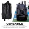 image:imageFranklin Sports Pickleball Pro Series Bag II  Court Backpack  Duffel Bag for Paddles Balls  Equipment StorageBlack