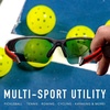 image:imageFranklin Sports Pickleball Sunglasses  All Sport UV Glasses for Tennis Pickleball Cycling Rowing  More  Athletic Shades with Headband  Carry Bag Red