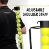 image:imageFranklin Sports Pickleball Tennis  Padel Ball Hopper Tubes  15 TennisPadel Ball  13 Pickleball Picker Upper Tubes  Quick Pickup  Storage  Balls Not IncludedTennis and Padel
