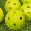 image:imageFranklin Sports Plastic Softballs  MLB  Includes 6 Balls for Batting Practice or Backyard Baseball Play  Replacement Balls  90mm Official Baseball Size  Yellow90 mm Pack of 6
