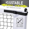 image:imageFranklin Sports Portable Outdoor Pickleball Net  Regulation Size 22 Foot Net with Travel BagOfficial Size Net with Wheels