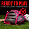 image:imageFranklin Sports RTP Kids Baseball Gloves  Childs Teeball Glove  Ball Set  Boys  Girls Mitt Set  Kids  Toddler  Right Hand Throw  105  Pink