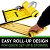 image:imageFranklin Sports Shuffleboard Table Game Mats  Tabletop Shuffleboard Mats and Pushers  Indoor Shuffleboard GamesBowling