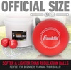 image:imageFranklin Sports Soft Training Lacrosse Ball Bucket  20 Kids Soft Rubber Lacrosse Balls for Indoor  Outdoor Play  Official Size Youth Lax Equipment for Kids  Beginners