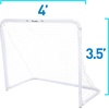 image:imageFranklin Sports Steel Goal  All Sport Soccer Lacrosse Field Hockey and Street Hockey Goal  50 x 42 Youth Net