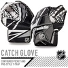 image:imageFranklin Sports Street Hockey Goalie Set  Leg Pads  Catch Glove  Blocker  Premium Durability  Officially Licensed NHL Product