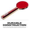 image:imageFranklin Sports Table Tennis Paddles  Rubber Paddle  Indoor Ping Pong PaddleTrainer