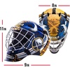 image:imageFranklin Sports Team Licensed NHL Hockey Goalie Face Mask  Goalie Mask for Kids Street Hockey  Youth NHL Team Street Hockey MasksBuffalo Sabres