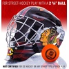 image:imageFranklin Sports Team Licensed NHL Hockey Goalie Face Mask  Goalie Mask for Kids Street Hockey  Youth NHL Team Street Hockey MasksChicago Blackhawks