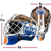 image:imageFranklin Sports Team Licensed NHL Hockey Goalie Face Mask  Goalie Mask for Kids Street Hockey  Youth NHL Team Street Hockey MasksEdmonton Oilers