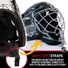 image:imageFranklin Sports Team Licensed NHL Hockey Goalie Face Mask  Goalie Mask for Kids Street Hockey  Youth NHL Team Street Hockey MasksLos Angeles Kings 2