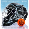 image:imageFranklin Sports Team Licensed NHL Hockey Goalie Face Mask  Goalie Mask for Kids Street Hockey  Youth NHL Team Street Hockey MasksLos Angeles Kings 2