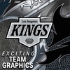 image:imageFranklin Sports Team Licensed NHL Hockey Goalie Face Mask  Goalie Mask for Kids Street Hockey  Youth NHL Team Street Hockey MasksLos Angeles Kings 2