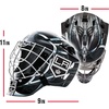 image:imageFranklin Sports Team Licensed NHL Hockey Goalie Face Mask  Goalie Mask for Kids Street Hockey  Youth NHL Team Street Hockey MasksLos Angeles Kings