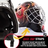 image:imageFranklin Sports Team Licensed NHL Hockey Goalie Face Mask  Goalie Mask for Kids Street Hockey  Youth NHL Team Street Hockey MasksNew Jersey Devils