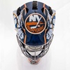 image:imageFranklin Sports Team Licensed NHL Hockey Goalie Face Mask  Goalie Mask for Kids Street Hockey  Youth NHL Team Street Hockey MasksNew York Islanders