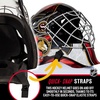 image:imageFranklin Sports Team Licensed NHL Hockey Goalie Face Mask  Goalie Mask for Kids Street Hockey  Youth NHL Team Street Hockey MasksOttawa Senators
