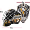 image:imageFranklin Sports Team Licensed NHL Hockey Goalie Face Mask  Goalie Mask for Kids Street Hockey  Youth NHL Team Street Hockey MasksPittsburgh Penguins