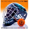 image:imageFranklin Sports Team Licensed NHL Hockey Goalie Face Mask  Goalie Mask for Kids Street Hockey  Youth NHL Team Street Hockey MasksSan Jose Sharks