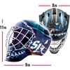 image:imageFranklin Sports Team Licensed NHL Hockey Goalie Face Mask  Goalie Mask for Kids Street Hockey  Youth NHL Team Street Hockey MasksSan Jose Sharks