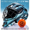 image:imageFranklin Sports Team Licensed NHL Hockey Goalie Face Mask  Goalie Mask for Kids Street Hockey  Youth NHL Team Street Hockey MasksSeattle Kraken