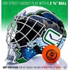 image:imageFranklin Sports Team Licensed NHL Hockey Goalie Face Mask  Goalie Mask for Kids Street Hockey  Youth NHL Team Street Hockey MasksVancouver Canucks