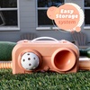 image:imageFranklin Sports USASB Kids Baseball Batting Tee Set  Jumbo Plastic Baseball Bat Ball  Tee  Adjustable  Portable Tee for Youth  Toddlers  Fold Away Tee