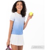 image:imageFranklin Sports Womens Active Performance Pickleball Top  Short Sleeve TShirt  Running Yoga Gym  Lifestyle TeeBlueWhite