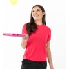image:imageFranklin Sports Womens Active Performance Pickleball Top  Short Sleeve TShirt  Running Yoga Gym  Lifestyle TeePink