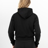 image:imageFranklin Sports Womens Cropped Pickleball Hooded Sweatshirt  Soft Athleisure Long Sleeve Pullover  Athletic HoodieBlack