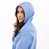 image:imageFranklin Sports Womens Cropped Pickleball Hooded Sweatshirt  Soft Athleisure Long Sleeve Pullover  Athletic HoodieBlue
