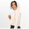 image:imageFranklin Sports Womens Cropped Pickleball Hooded Sweatshirt  Soft Athleisure Long Sleeve Pullover  Athletic HoodieOat