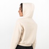 image:imageFranklin Sports Womens Cropped Pickleball Hooded Sweatshirt  Soft Athleisure Long Sleeve Pullover  Athletic HoodieOat
