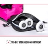 image:imageFranklin Sports Youth Baseball  Softball Bat Bag  Boys  Girls Tee Ball Softball  Baseball Bag for KidsPink