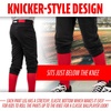 image:imageFranklin Sports Youth Baseball  Softball Pants  Knee High Pants for Boys  Girls Knicker Style with Belt LoopBlack