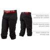 image:imageFranklin Sports Youth Baseball  Softball Pants  Relaxed Style Kids Pants for Boys  Girls with Belt LoopBlack