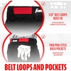 image:imageFranklin Sports Youth Baseball  Softball Pants  Relaxed Style Kids Pants for Boys  Girls with Belt LoopBlack