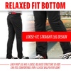 image:imageFranklin Sports Youth Baseball  Softball Pants  Relaxed Style Kids Pants for Boys  Girls with Belt LoopBlack