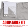 image:imageFranklin Sports Youth Baseball  Softball Pants  Relaxed Style Kids Pants for Boys  Girls with Belt LoopGray