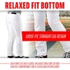 image:imageFranklin Sports Youth Baseball  Softball Pants  Relaxed Style Kids Pants for Boys  Girls with Belt LoopWhite