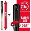 image:imageFranklin Sports Youth Baseball Bat  Heist Kids Baseball Bats for Ages 812  2 58 Inch Big Barrel Kids Metal Bat  Youth Drop 9  10 Aluminum Bats  USA Baseball  26 to 30 BatsBlack