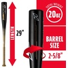 image:imageFranklin Sports Youth Baseball Bat  Heist Kids Baseball Bats for Ages 812  2 58 Inch Big Barrel Kids Metal Bat  Youth Drop 9  10 Aluminum Bats  USA Baseball  26 to 30 BatsBlack