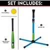 image:imageFranklin Sports Youth Batting Tee  Adjustable Height Plastic Training Tee for Kids  Toddlers  23 to 33 InchesXT Batting Tee  Blue