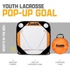 image:imageFranklin Sports Youth Lacrosse PopUp Goal  3x3 Portable Net with Carrying Case  Backyard Practice Goal for Kids  Easy Setup with Ground Stakes  Improve Shooting Accuracy